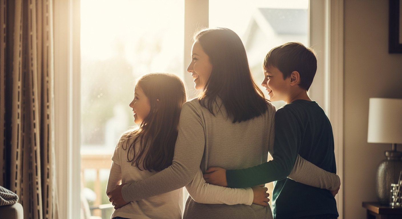 Toronto family feeling safe at home with security window film